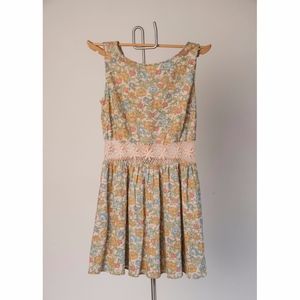 Topshop Floral Dress
